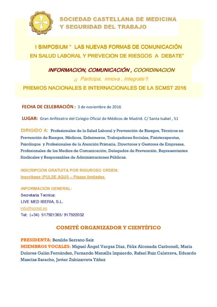 thumbnail of LM2C_jornada precongreso comunicacion SL- PR Madri 03-11-2016