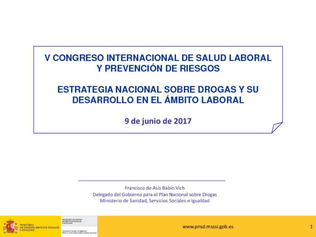 thumbnail of Conferencia plenaria 1 PLAN Drogas LABORAL PPT