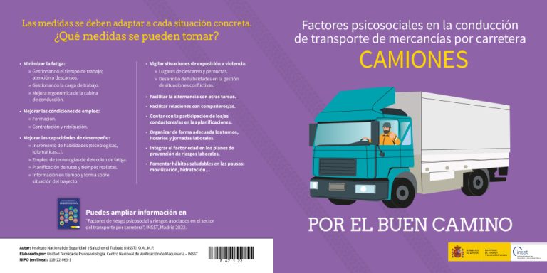 Autorización Para La Conducción De Vehículos Factores psicosociales en la conducción de transporte de mercancías por